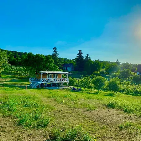 Bohemian Eco Lodge At Lake Balaton Kisapati Exterior photo