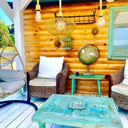 Bohemian Eco Lodge At Lake Balaton Kisapati Exterior photo